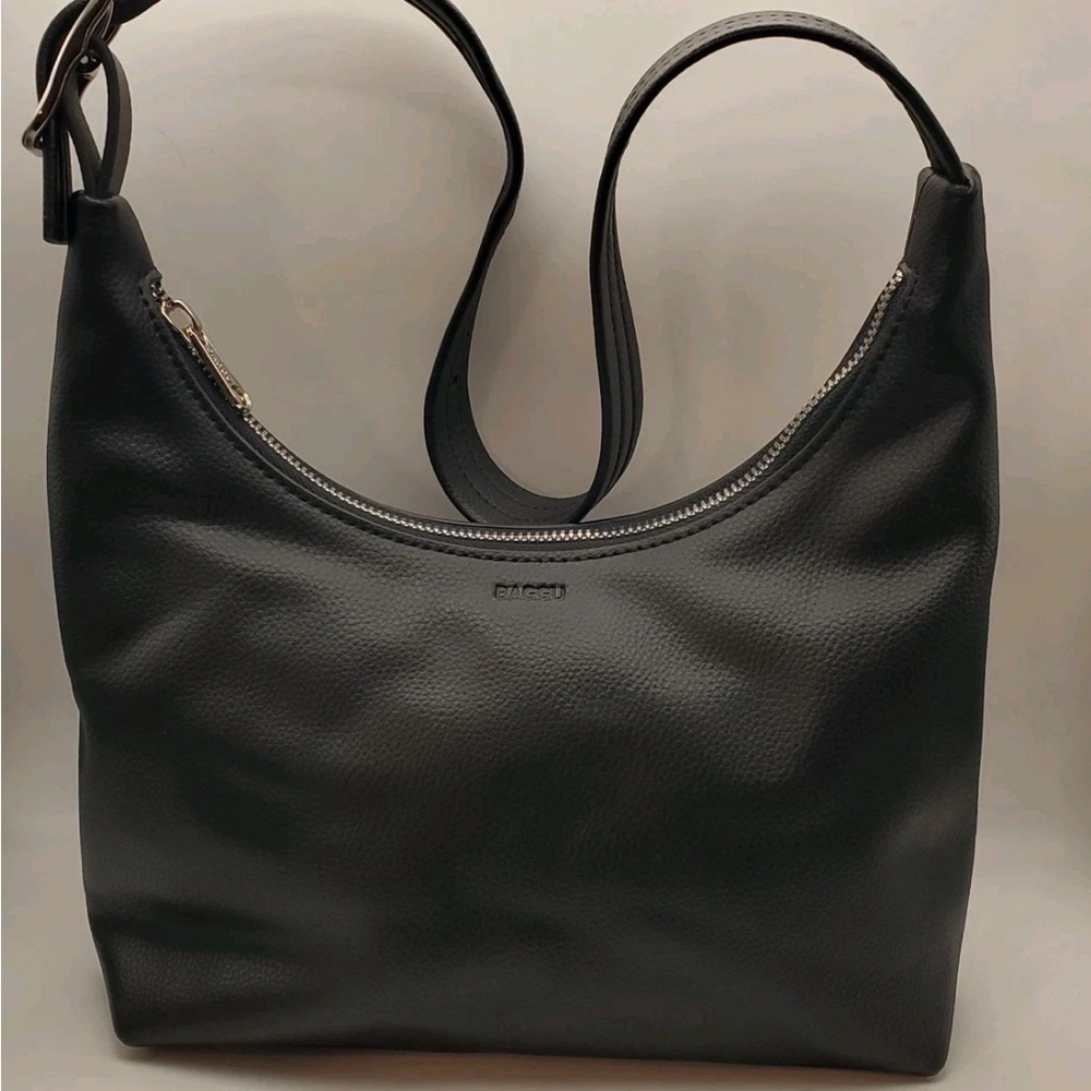 BAGGU MINI RECYCLED LEATHER BAG